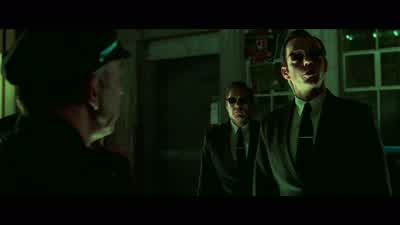 I THINK WE CAN HANDLE ONE LITTLE GIRL. - The Matrix