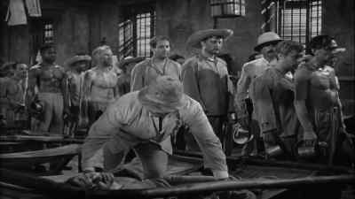 - I think we'd like some tea, Frith.
- Ready in the library, sir. - Strange Cargo