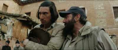 I think you were
frightened last night - The Man Who Killed Don Quixote