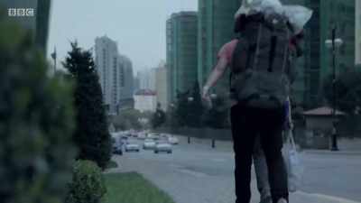 I think we're nearly there.
Downhill's better than up. - Race Across the World