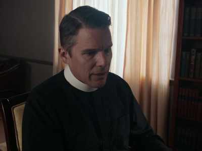 I think we're supposed to look - First Reformed