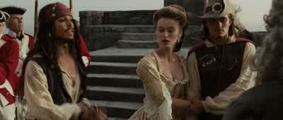 I think we've all arrived at a very special place ehUgh Spiritually ecumenicallygrammaticallyI want you to know that I was rooting for you mateKnow thatElizabethIt would never have worked between us darlingI'm sorryWillNice hatFiendsThis is a day that you - Pirates of the Caribbean: The Curse of the Black Pearl