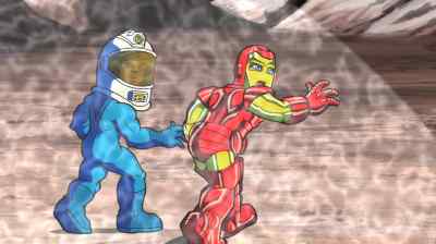I think what she's trying to say is, - The Super Hero Squad Show