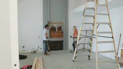 I think what we should do
is frame this entire wall out. - Help! I Wrecked My House