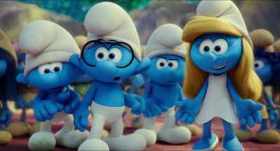 I think you and Mike Kunkel and Pam Ribon - Smurfs: The Lost Village