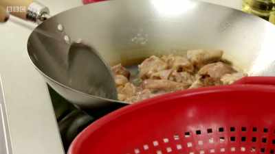 I think when you see how it starts browning immediately... - Back in Time for Dinner