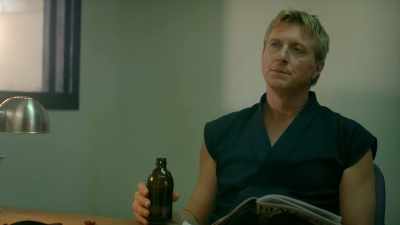 I think you'd really like her.
She likes karate, and… - Cobra Kai
