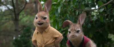 "I think you'll find
the elephants around here - Peter Rabbit
