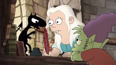 I think you're conflating "confusing"
with "conflating." It's confusing, but-- - Disenchantment