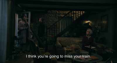 I think you're going
to miss your train. - Monsieur Spade