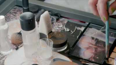 I was thinking about what would look
as close to a mushroom as I could find. - Glow Up: Britain's Next Make-Up Star
