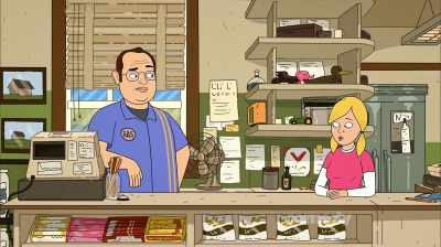 I was thinking
that you should punch Hank - Corner Gas Animated