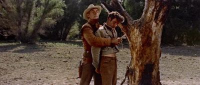 I thought for a minute there you were gonna let him swing - Ride Lonesome
