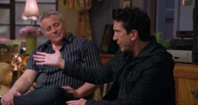 I thought back on the very first year or two, you know, - Friends: The Reunion