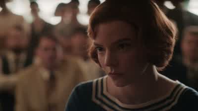 I thought he could hear my heart beating, and know how panicked I was. - The Queen's Gambit