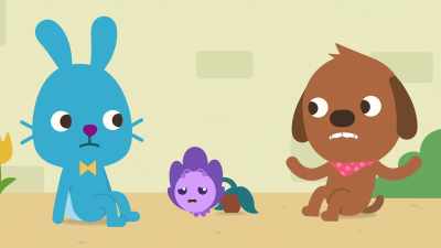 I thought Herb would've loved
the playground, but he's still sad. - Sago Mini Friends