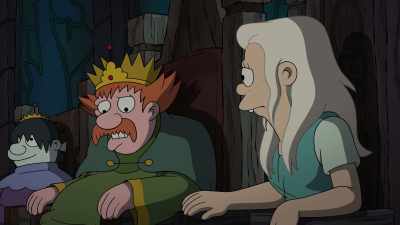 I thought I was doing something bad
for a good reason, - Disenchantment