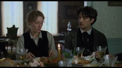 I thought I might go westIt is new there and they areless particular about immigrantsPerhaps I should go westYou're not an immigrant so perhaps you should stay home - Little Women
