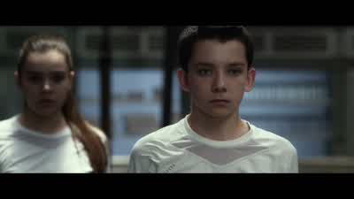 I thought I told you not to train with her. - Ender's Game