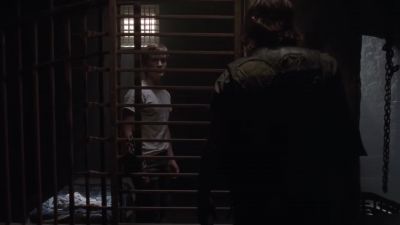 I thought I told you to stay quiet. - The Walking Dead