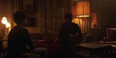 I thought I was sleeping there. - You