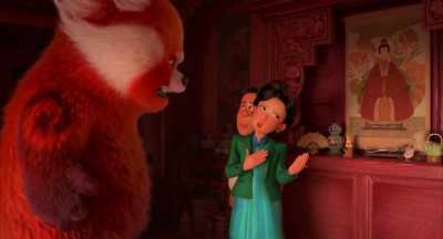 I thought, if I watched you
like a hawk, - Turning Red