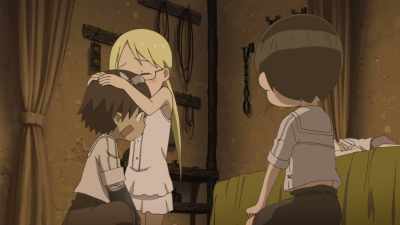 I thought it'd be wrong to hog you all to myself
on my way to meet my mother. - Made in Abyss: Journey's Dawn