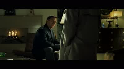 I thought M was randomly assigned I had no idea it stood forUtter one more syllable and I'll have you killed - Casino Royale