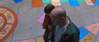 I thought maybe 'cause you're my dad - Unbreakable