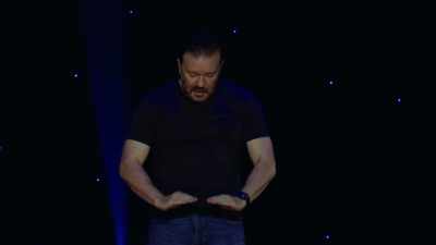 I thought, "Maybe it's a fluke." - Ricky Gervais: Humanity
