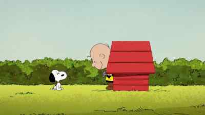 I thought you might like this better. It's your very own doghouse. - The Snoopy Show