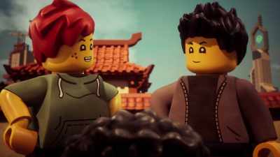 I thought Ninja
are supposed to be tough. - LEGO Ninjago: Dragons Rising