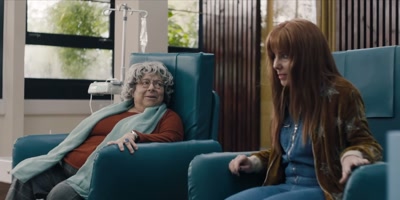 I thought, "Oh, no, no!
Please, not Julia Roth! No!" - My Happy Ending