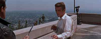 I thought only punks fought with knives. - Rebel Without a Cause