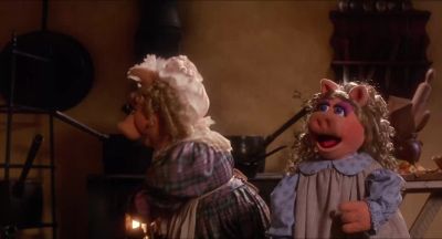 I thought you said we couldn't eat the chestnuts until Father and Tiny Tim get home - The Muppet Christmas Carol
