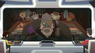 I thought you said this trash
wasn't worth fighting for. - Star Trek: Lower Decks