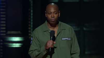 I thought for sure
when I read that headline, I said, - Dave Chappelle: Sticks & Stones