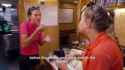 I thought that'’s what
you were supposed - Below Deck Sailing Yacht