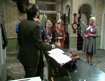 I thought there was a drill Yes there is At 12 00 but not yet - Fawlty Towers