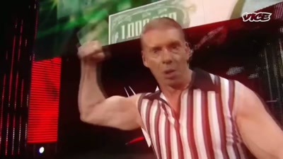 I thought, "Vince
and his lawyers - The Nine Lives of Vince McMahon