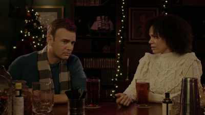 I thought you wanted
by the boat so that - Christmas on Mistletoe Lake
