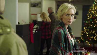 - I thought we weren't talking?
- Right. Sorry. I forgot. - Romance at Reindeer Lodge