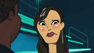 I thought, "What if I'm bad
at kissing someone else?" - The Afterparty