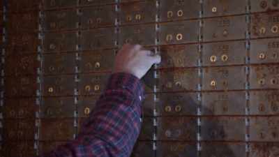 I thought,
"Who would go to a bank, - The Curse of Civil War Gold