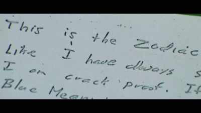 I thought, "Wow!
How come they couldn't catch this guy?" - This Is the Zodiac Speaking