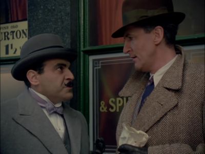 - I thought you were going
to be in there all night. - Agatha Christie's Poirot