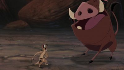 I thought you were gonna watch her - The Lion King 2: Simba's Pride