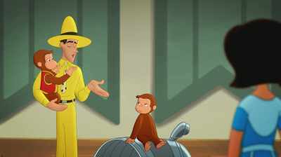 I thought you were him
and he was you, - Curious George: Royal Monkey