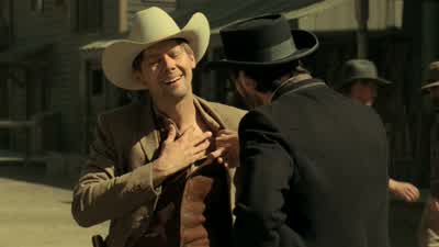 I thought you said we couldn't get shot. - Westworld