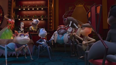 I thought you were the
huntsman who hunts alone. - Inspector Sun and the Curse of the Black Widow